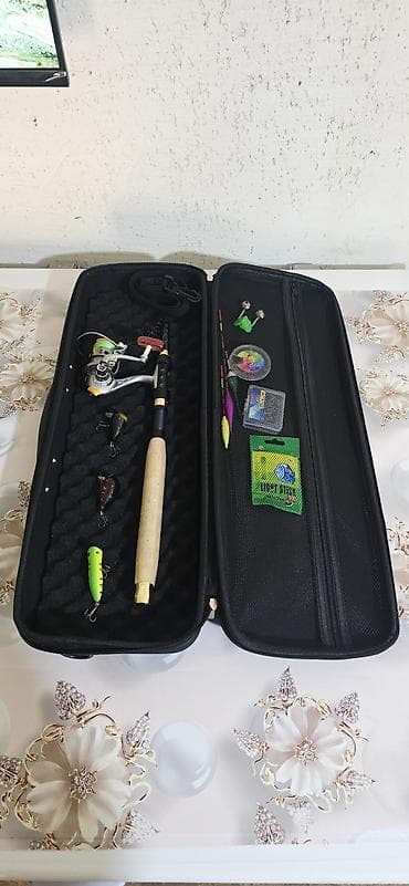 Набор для рыбалки в жестком чехле Комплект включает: -