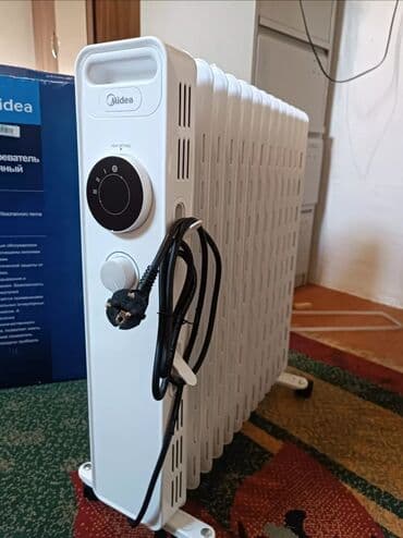 масленный обогриватель: Масляный обогреватель Кол-во секций: 10 и более, Несколько режимов мощности — 3