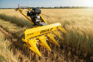 Косилки с бензиновыми двигателями. Оборудованы режущими аппаратами с