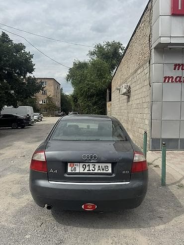 Унаа сатуу: Audi A4: 2000 г., 2 л, Кол менен иштөөчү, Бензин, Седан — 4