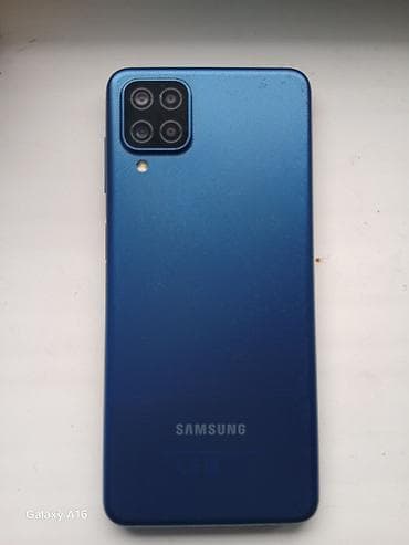 samsung a6plus: Samsung Galaxy A12, цвет - Синий — 4