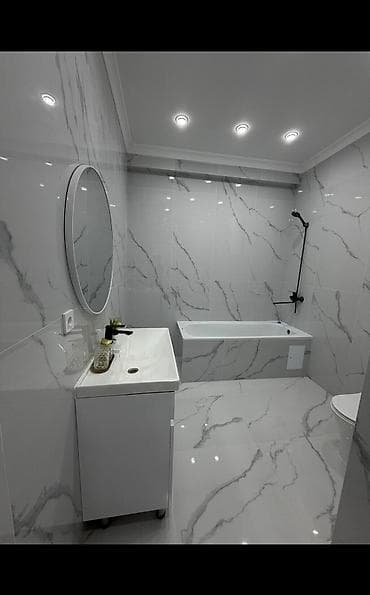 Недвижимость: 1 комната, 53 м², Асанбай мкр 7 этаж, Дизайнерский ремонт — 4
