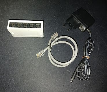 hyper x: Коммутатор 5 портовый TENDA S105 5-port switch (5utp 100mbps), 10/100 — 1