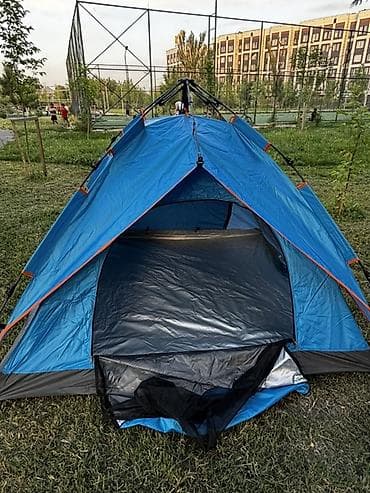 Быстросборная кемпинговая палатка с автоматическим каркасом. - Тип at lalafo.kg Быстросборная кемпинговая палатка с автоматическим каркасом. - Тип