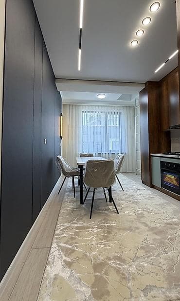 кв шопоков: 2 комнаты, 77 м², Асанбай мкр Элитка, 10 этаж, Евроремонт — 9