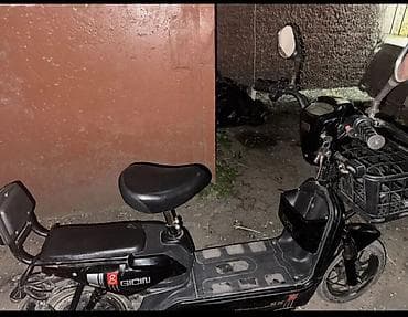 скутеретта купить: Электровелосипед/скутер GICINI (черный) - Компоновка «скутер» — 1