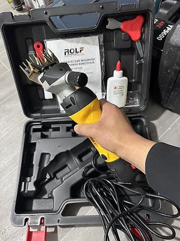 машинки для стрижки животных: Электрическая машинка для стрижки животных ROLF TOP-020 в комплекте — 4