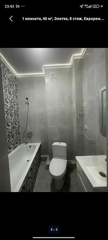 Продажа квартир: 1 комната, 40 м², Элитка, 8 этаж, Евроремонт — 3