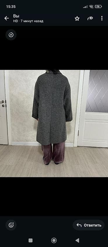 костюмы классические: Пальто, Классика, Осень-весна, Овечья шерсть, Длинная модель, Без подкладки, 3XL — 4