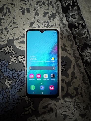 аудио интерфейс: Samsung Galaxy A10, Колдонулган, 32 ГБ, түсү - Кызыл, 2 SIM — 3