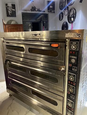 плит: Профессиональная трёхъярусная электрическая печь для пиццы/выпечки из — 1