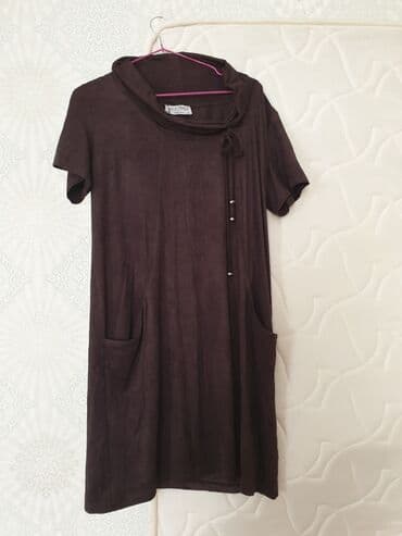 повседневная платья: Платье бархатодевали 1разклассно с ботфортами — 1