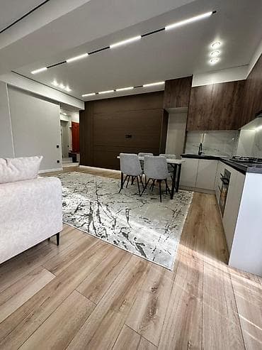 seven development: 3 комнаты, 62 м², Площадь Ала-Тоо Элитка, 5 этаж, Дизайнерский ремонт — 4