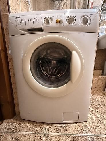 a 3: Стиральная машина Zanussi, фронтальная загрузка. Б/у, в хорошем — 1