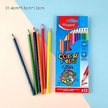 школьный: Графитовые карандаши в наборах по 12 штук. Варианты: - ACMELIAE, HB — 8