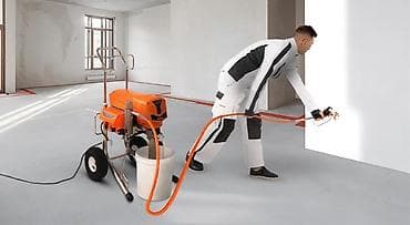 Безвоздушный аппарат для покраски, В наличии