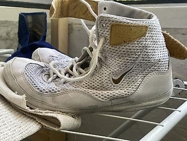 борцовские кроссовки: Мужские кроссовки, 40, Nike, Б/у, цвет - Белый, Самовывоз — 3