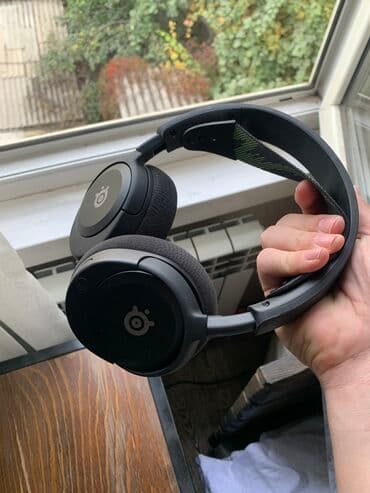 игровые наушники с микрофоном: Полноразмерные, SteelSeries, Б/у, Проводные, Геймерские — 2