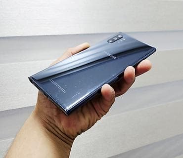Техника жана электроника: Samsung Note 10 Plus, Колдонулган, 256 ГБ, түсү - Кара, 1 SIM — 4
