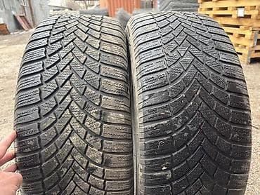 w210 55: Шины 235 / 55 / R 18, Всесезонная, Б/у, Пара, Германия, Bridgestone — 1