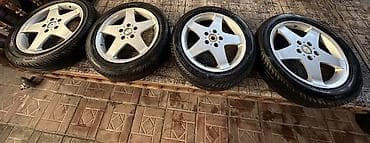 диски титановые 15: Колеса в сборе 215 / 50 / R 17, Всесезонная, Б/у, Комплект, Легковые, Литые, отверстий - 5 — 7