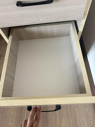 Офисные тумбы: Офисный стол, Нерегулируемый, Прямоугольный, ЛДСП — 3