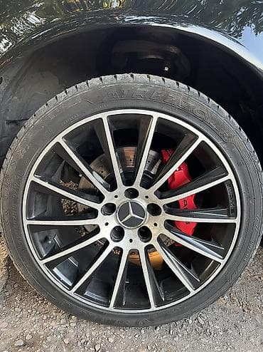 Литые Диски R 18 AMG, Комплект, отверстий - 5, Б/у