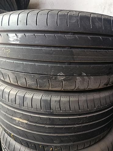 1000 к: Шины 205 / 50 / R 17, Лето, Б/у, Пара, Легковые, Япония, Yokohama — 1