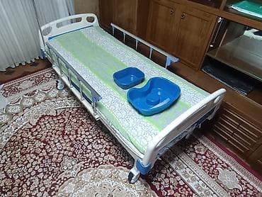 Медициналык эмерек: Функциональная медицинская кровать для ухода на дому - Размер — 10