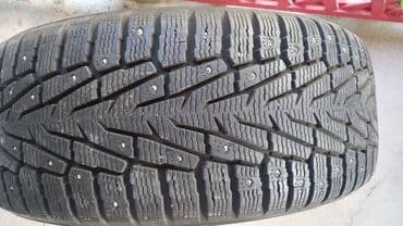 шипованные шины б у: Шины 285 / 60 / R 18, Зимняя шипованная, Б/у, Комплект, Внедорожные (АТ/МТ) — 1