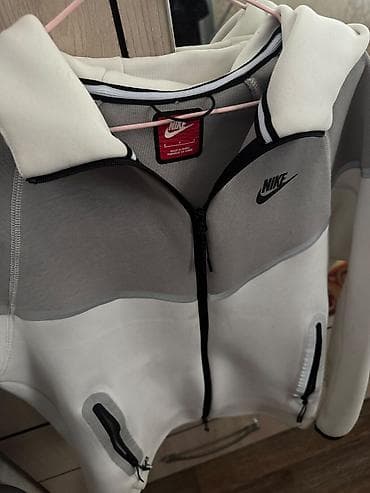 найк теч флис: Nike Tech Fleece zip-hoodie - Оригинальная худи на молнии с капюшоном — 1