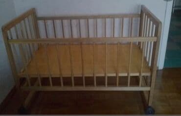 купить детскую кровать бу: Продам Детскую кроватку сделано в СССР! В отличном состояний! — 2