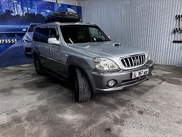 Унаа: Hyundai Terracan: 2001 г., 2.5 л, Автомат, Дизель, Жол тандабас — 4