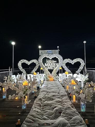 Үй жана бакча: Оформление предложения руки и сердца “Will you marry me?” - — 4