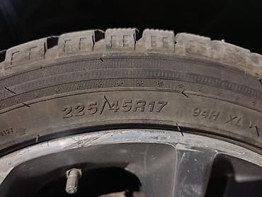 24545 r17: Колеса в сборе 225 / 45 / R 17, Зима, Б/у, Комплект, Легковые, Литые, отверстий - 5 — 2