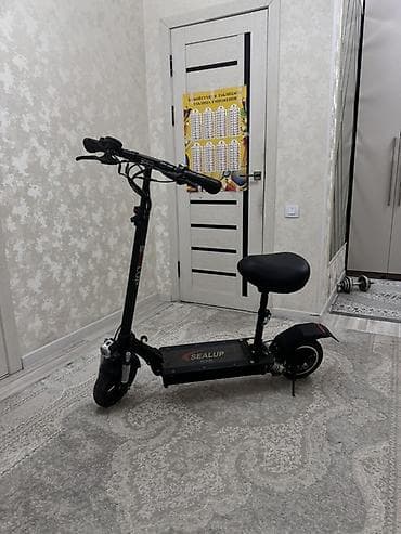 самакат для взрослых: Электросамокат, Без рассрочки, Б/у, Самовывоз — 1