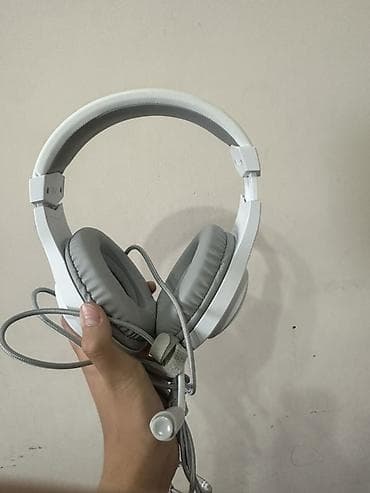 galaxy buds plus: Игровая гарнитура Redragon (проводная), цвет белый/серый. - — 4