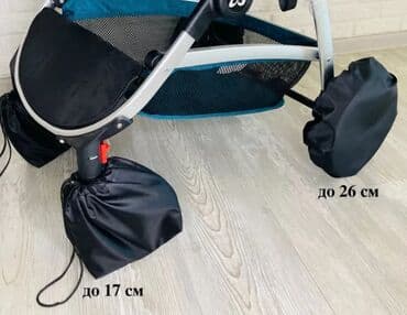 мобиль в кроватку: Коляска, цвет - Черный, Новый — 1