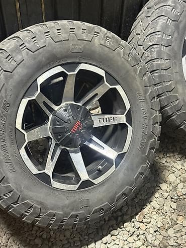 арык бетонный: Колеса в сборе 265 / 70 / R 17, Всесезонная, Б/у, Комплект, Внедорожные (АТ/МТ), Литые, отверстий - 6 — 1