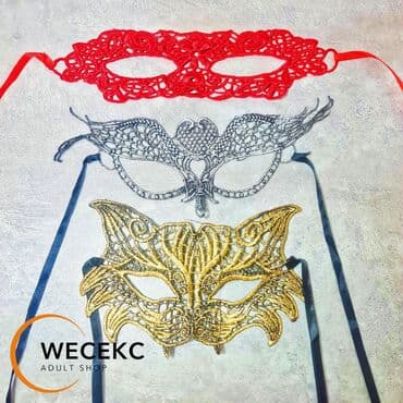 Кружевная женская маска для таинственной баронессы…Она придаст Вашему