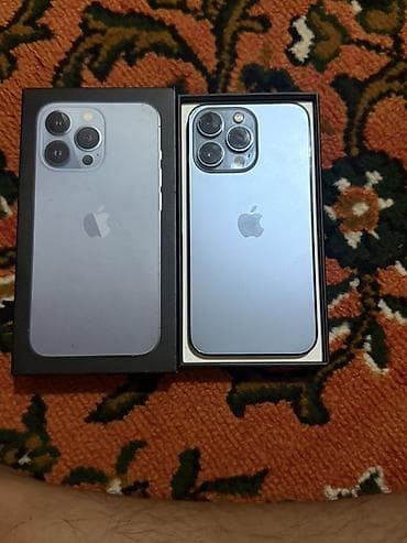 IPhone 13 Pro, 128 ГБ, цвет Sierra Blue. Особенности и параметры: - at lalafo.kg IPhone 13 Pro, 128 ГБ, цвет Sierra Blue. Особенности и параметры: -