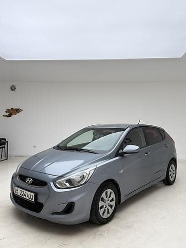 full construction: Hyundai Accent: 2017 г., 1.6 л, Автомат, Дизель, Хэтчбэк — 2