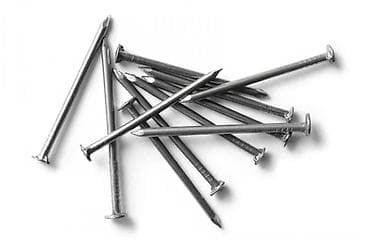 Гвозди оцинкованные, D= 0,8-200 мм, L= 2,5-400 мм, Вид: строительный;