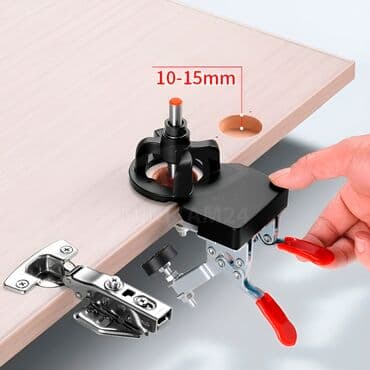 Шаблон для врезки мебельных петель 35мм (круглый). Кондуктор для