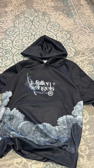 брендовые свитшоты: Худи, С надписью, Китай, Новый, L — 2