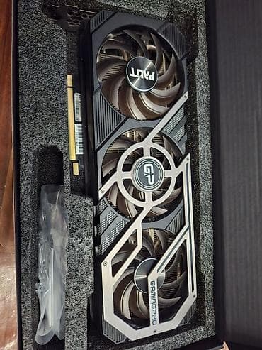 Стол компьютерлери жана комлектөөчүлөр: Видеокарта Palit GeForce RTX 3070 Ti GamingPro, 8 ГБ GDDR6X Основные — 4