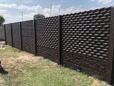 Бетонные еврозаборы: Бетонный еврозабор, Другой бренд, Односторонний, Новый, Оптом,Безналичный расчет — 3