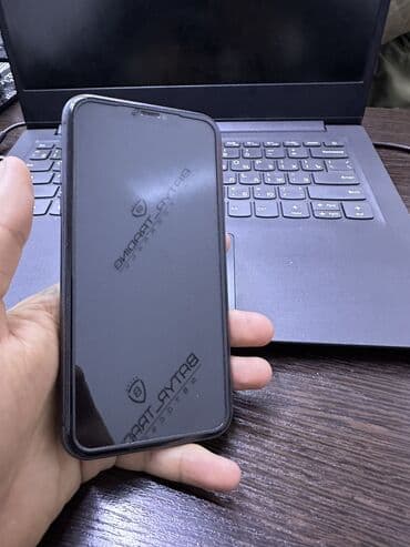 IPhone 11, Б/у, 256 ГБ, Черный, Защитное стекло, 73 % at lalafo.kg IPhone 11, Б/у, 256 ГБ, Черный, Защитное стекло, 73 %