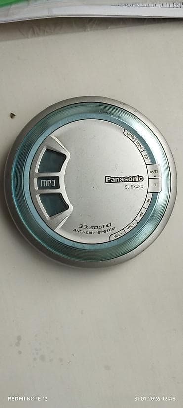 CD PLAYER PANASONIC SL-SX430 СД плеер ПАНАСОНИК Б/У РАБОЧИЙ MP 3