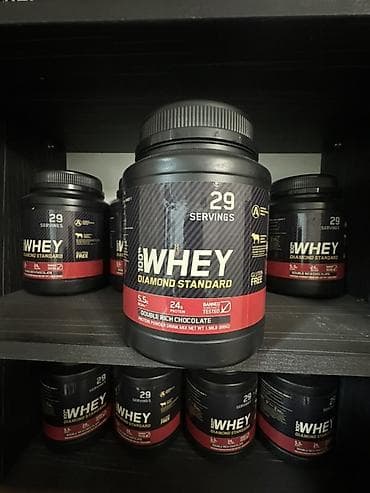 калыб: 100% Whey Diamond Standard — сывороточный протеин в порошке, вкус — 1